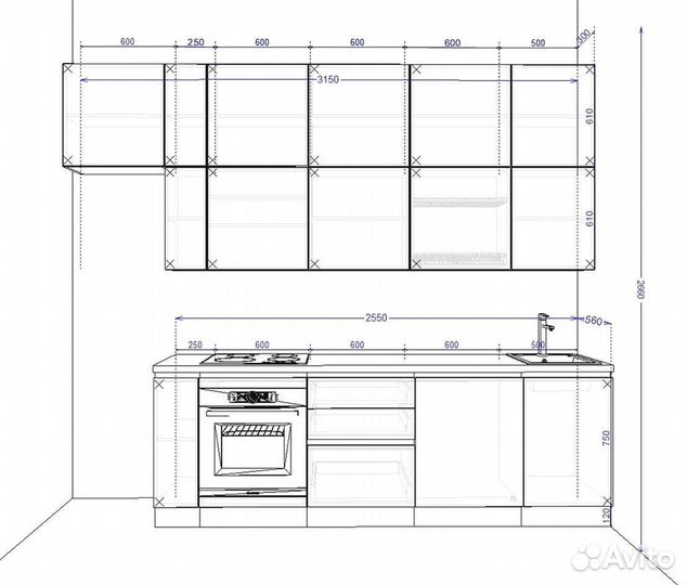 Кухни на заказ