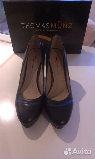 Новые кожаные туфли Томас Мунс