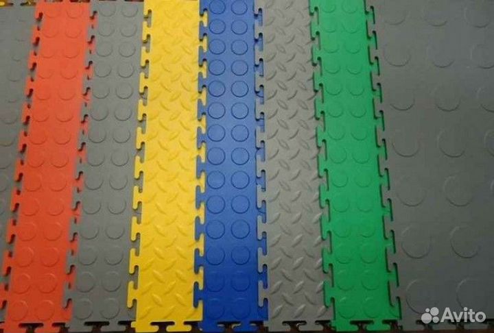 Модульная напольная плитка пвх