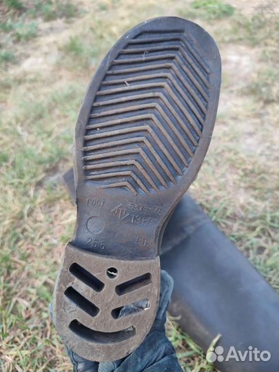 Сапоги резиновые, болотники, стелька 25.5 см