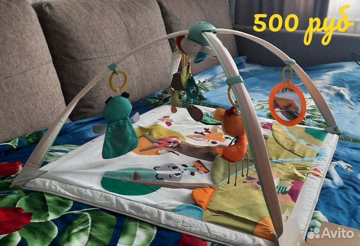 Развивающий коврик tiny love сказочный лес