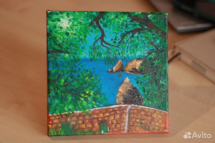 Картина маслом интерьерная