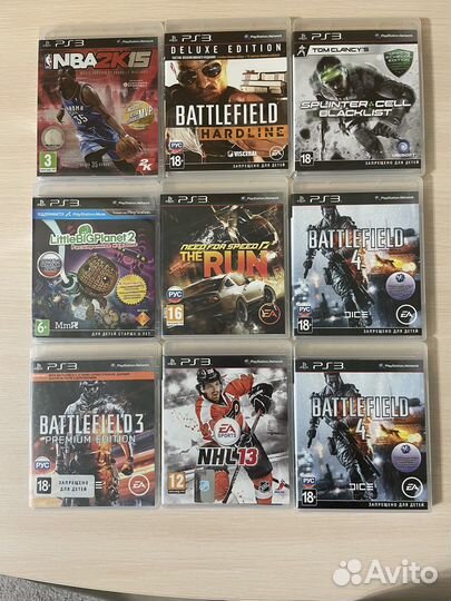 Игры на Sony PS3