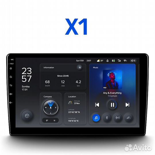 Андройд. Teyes X 1. 4 G