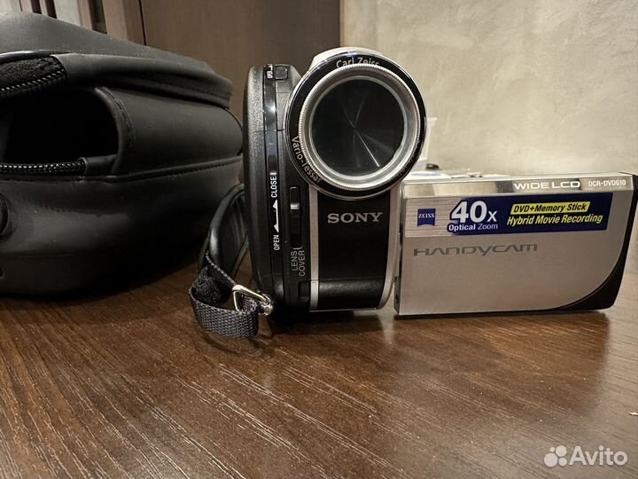 Видеокамера sony handycam dcr-dvd610e