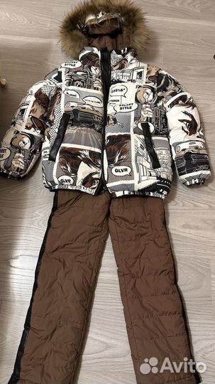 Зимний костюм для девочки 158 gulliver