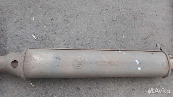 Резонатор глушитель ваз 2114