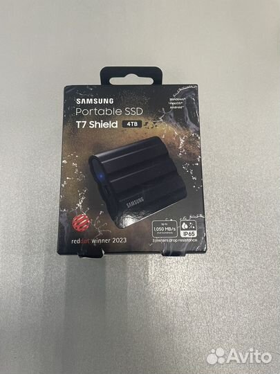 Внешний SSD Samsung T7 Shield 4tb