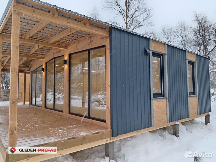 Модульный дом 68 м2 под ключ