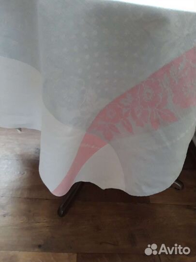 Льняная скатерть СССР