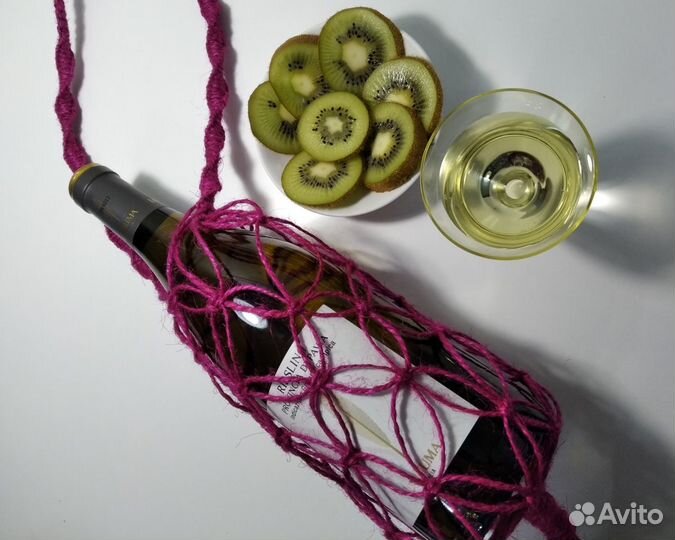 Макраме Холдер для бутылки вина
