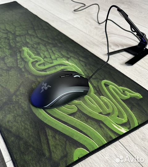 Мышь Razer Mamba TE + Коврик Goliathus