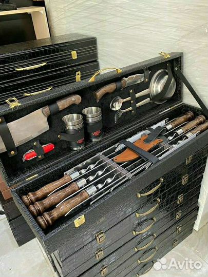 Шампура в кейсе