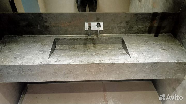 Столешницы из акрилового и кварцевого камня