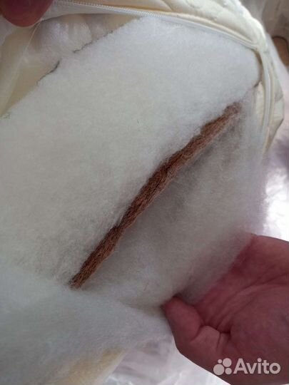 Матрас детский овальный