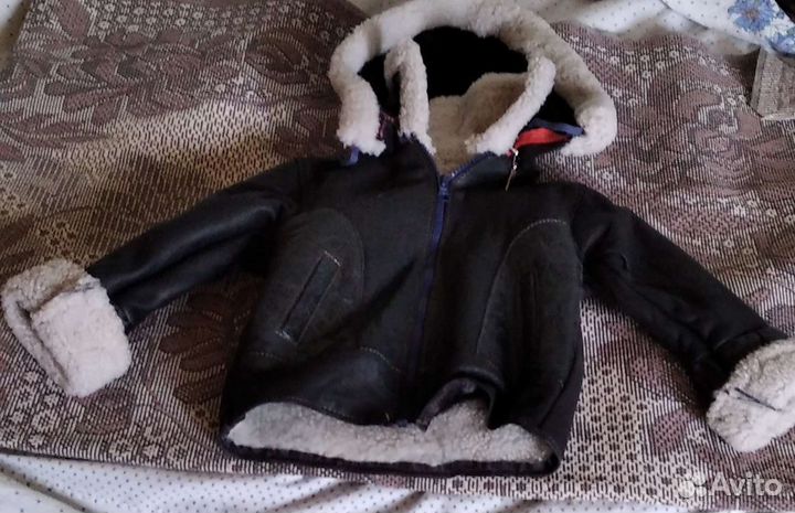 Дубленка для ребенка 1-3 лет