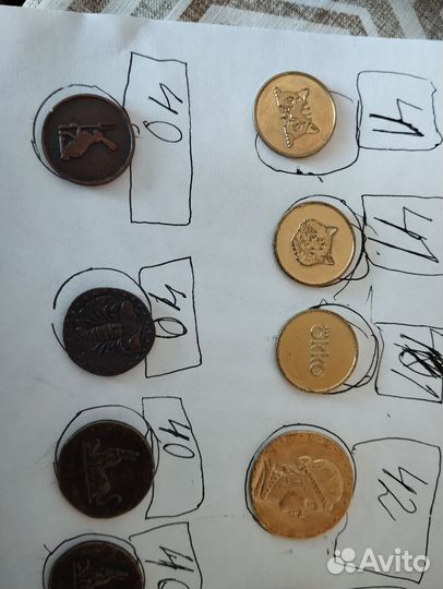 Монетки из магнита