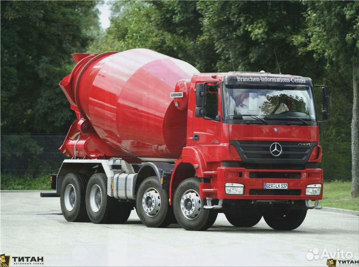 Доставка бетона миксером 3 куба