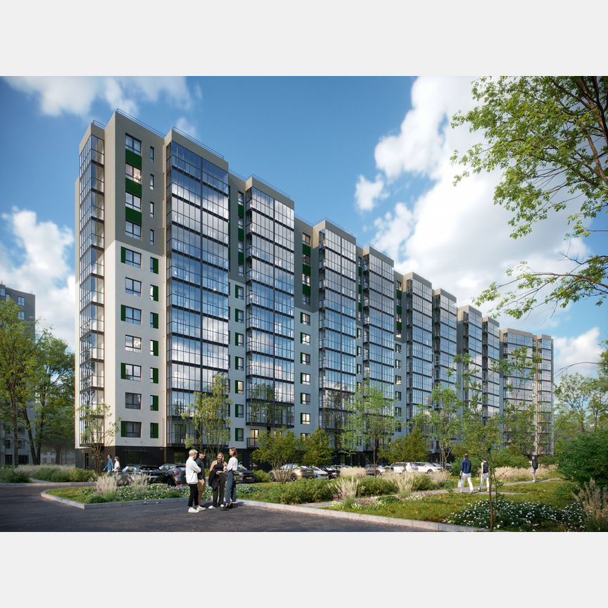1-к. квартира, 36 м², 11/12 эт.