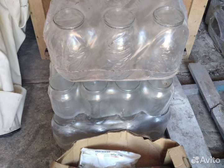 Стеклянная баночка 0.5-10л