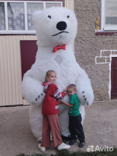 Белый Мишка поздравление