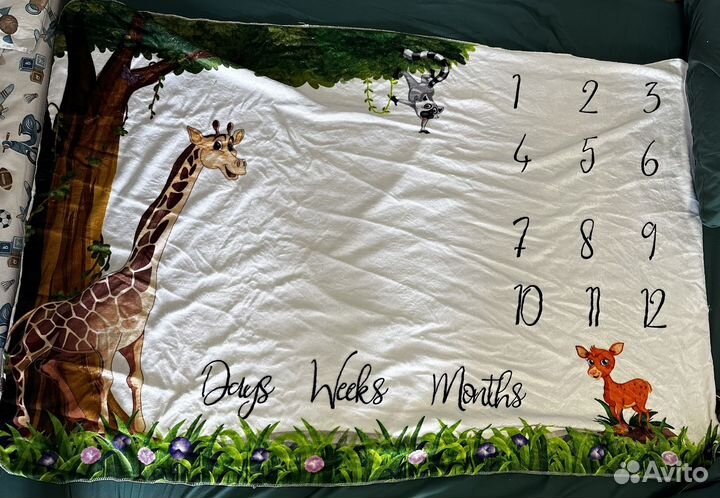 Плед для фотосессий детский