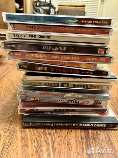 CD диски разные