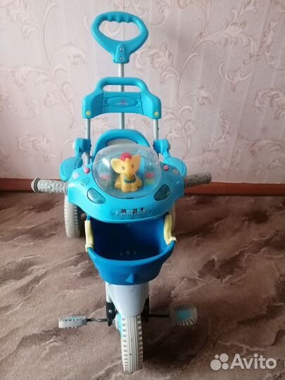 Детский велосипед с ручкой бу