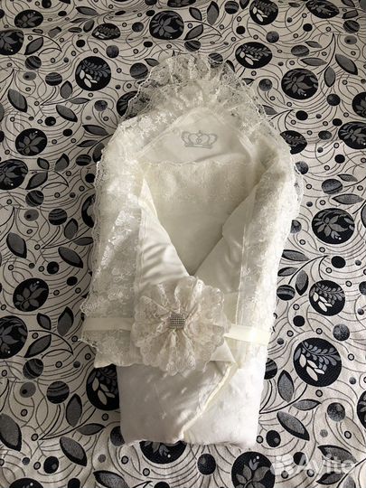 Конверт на выписку с шапочкой