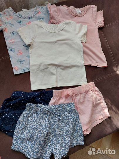 Вещи для девочки 80 86