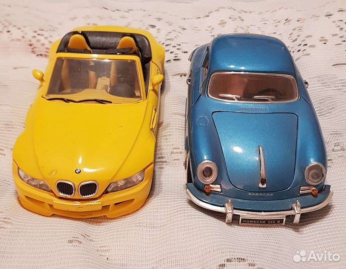 Металлические Модельки Машин 1:24