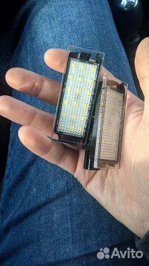 Подсветка номера на Renault Megane Laguna Clio