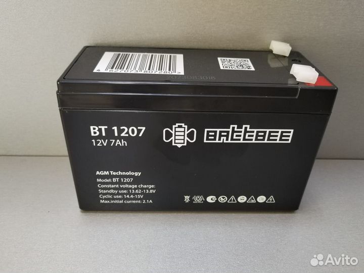 Батарея BattBee (Delta) BT 1207