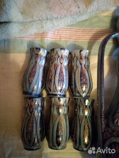 Графин и рюмки Кисловодск СССР