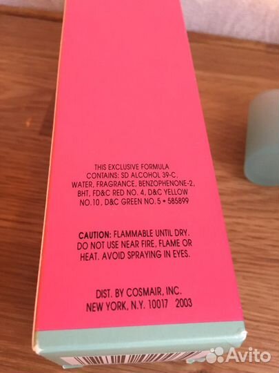 V Gloria Vanderbilt edt 50 мл