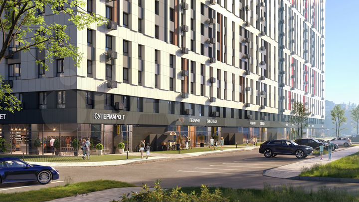 1-к. квартира, 37,5 м², 13/17 эт.