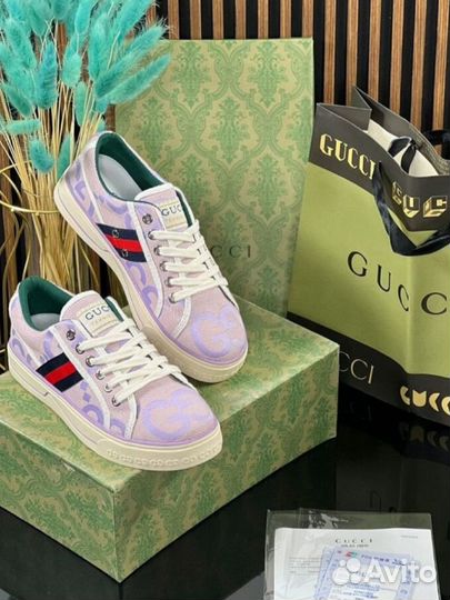 Кеды Gucci женские