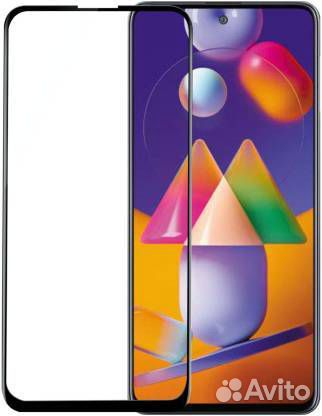 Стекло 10D Samsung Galaxy M31S M317
