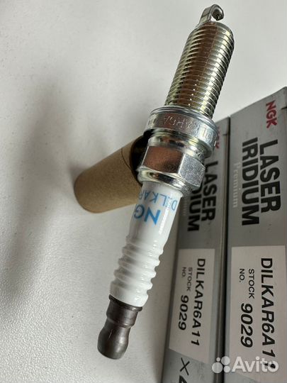 Комплект свечей зажигания 4 шт NGK 9029 dilkar6A11