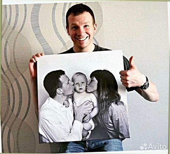 Портрет на холсте 40х60