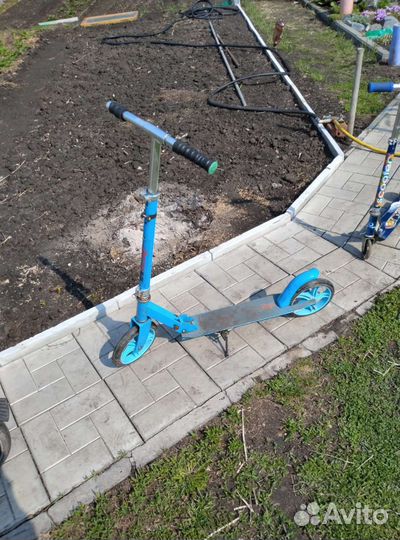 Самокат детский двухколесный бу