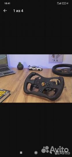 Игровой руль для thrustmaster t300, штурвал