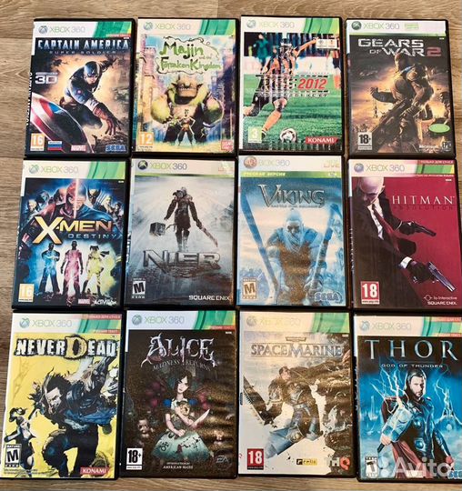 Диски игры Xbox 360 и Psp. Новые