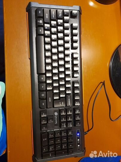 Клавиатура оклик Black Death 717G