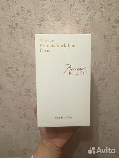 Духи baccarat rouge 540