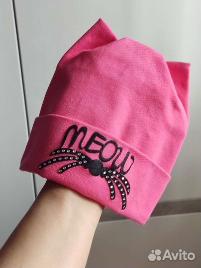 Шапка для девочки от 0 до 1.5лет