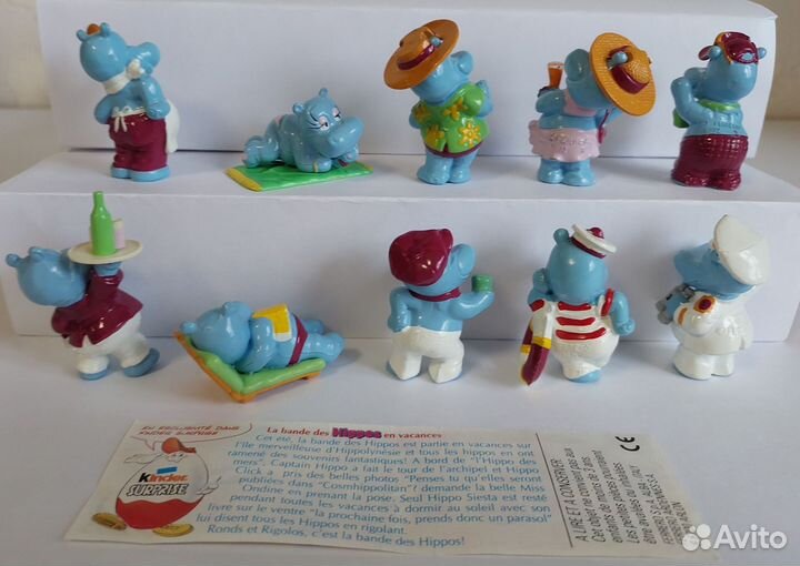 Бегемоты палубные киндер