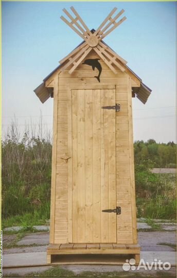 Дачный туалет деревянный йгш 080