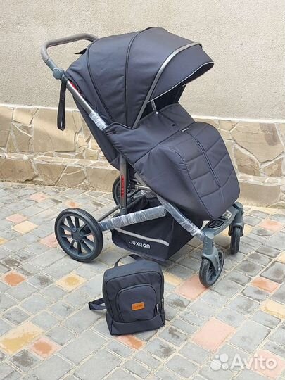 Прогулочная коляска внедорожник (Black)