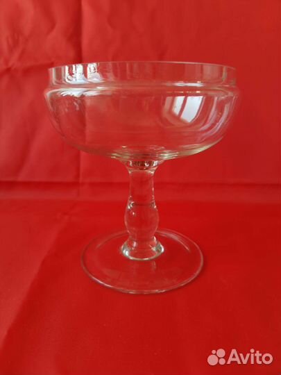 Бокалы, фужеры. Хрусталь, стекло. Винтаж